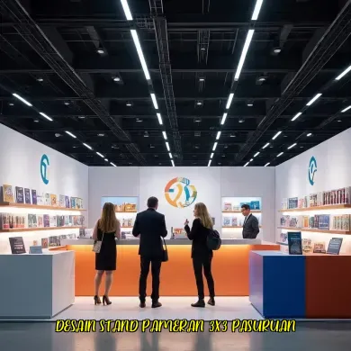 Desain Stand Pameran 3x3 Pasuruan